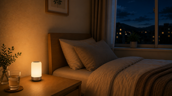 夏の睡眠負債をリセット|残暑の夜、光でできる眠りの準備