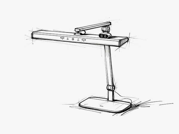 太陽光 デスクライト