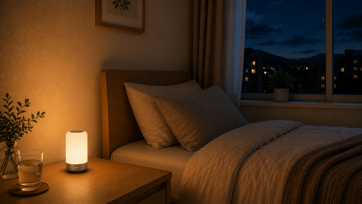 夏の睡眠負債をリセット｜残暑の夜、光でできる眠りの準備