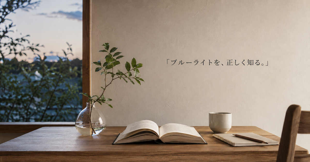 「LEDのブルーライトは太陽の3倍」は本当？照明のプロが科学的に解説