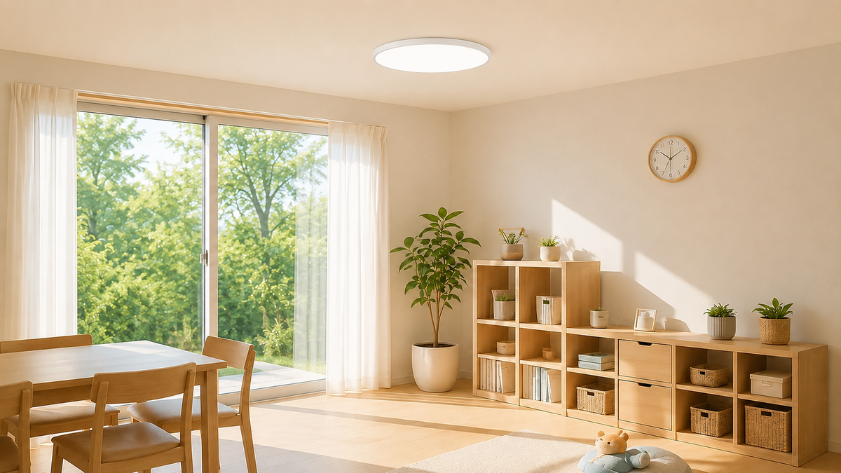 夏休みで崩れる生活リズム｜朝の光とあかりで整える